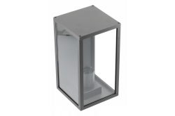 Dekoracyjna oprawa ogrodowa VENTANA-AU E27 MAX.20W IP54 AC220-240V 50-60Hz górna lampa ścienna prawa czarna. 1208964048