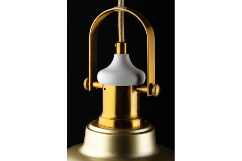 Dekoracyjna oprawa sufitowa ZENIT II 4043 AC220-240V 50/60Hz 1*E27 IP20 AVG22 5CM złota pojedyncza. 1208964051