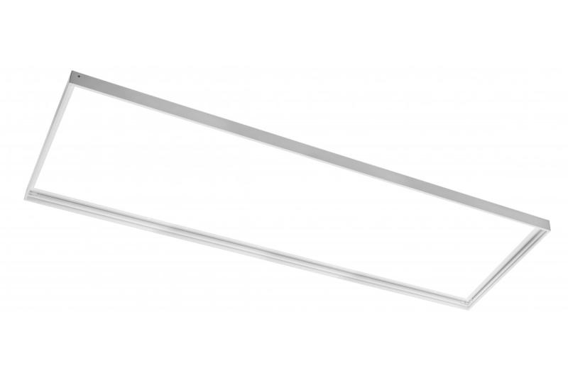 RAMKA DO MONTAŻU POWIERZCHNIOWEGO PANELU LED 30 x 120 cm (KING), biała 1208965294