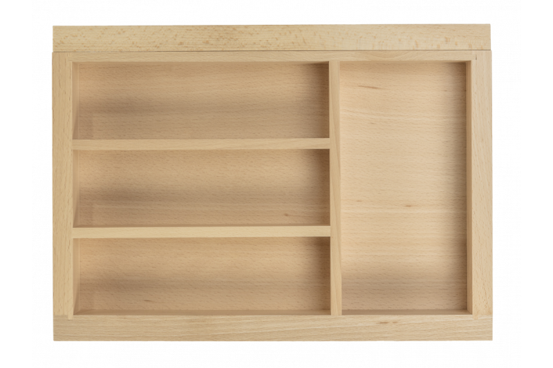 Ozdoba Cutle Wkład na sztućce Regulowany Wkład do szafek 400-600mm Kolor Bukowy 1208966289