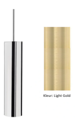 Waterevolution Deep zestaw szczotki do toalety stojącej PVD Light Gold A240WGE