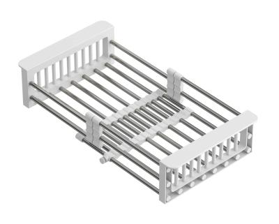 Quadri Universeel uitschuifbare inzetbak inzetmandje of restenmandje rvs met wit handgrepen 225mm breed 1208967542

Quadri Uniwersalny wysuwany koszyk wkład do zlewu lub koszyk na resztki, st