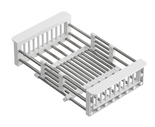 Quadri Universeel uitschuifbare inzetbak inzetmandje of restenmandje rvs met wit handgrepen 225mm breed 1208967542

Quadri Uniwersalny wysuwany koszyk wkład do zlewu lub koszyk na resztki, st