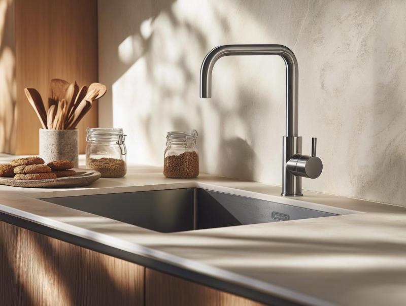 Pure.Sink Elite Steel Pure kran kuchenny stal nierdzewna PS8010-02