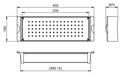 Pure.Sink Prestige wkładka do zlewozmywaka ze stali nierdzewnej RVS PPGCL40-02