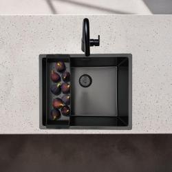 Pure.Sink Prestige wkład do zlewozmywaka Gun Metal PPGCL40-61
