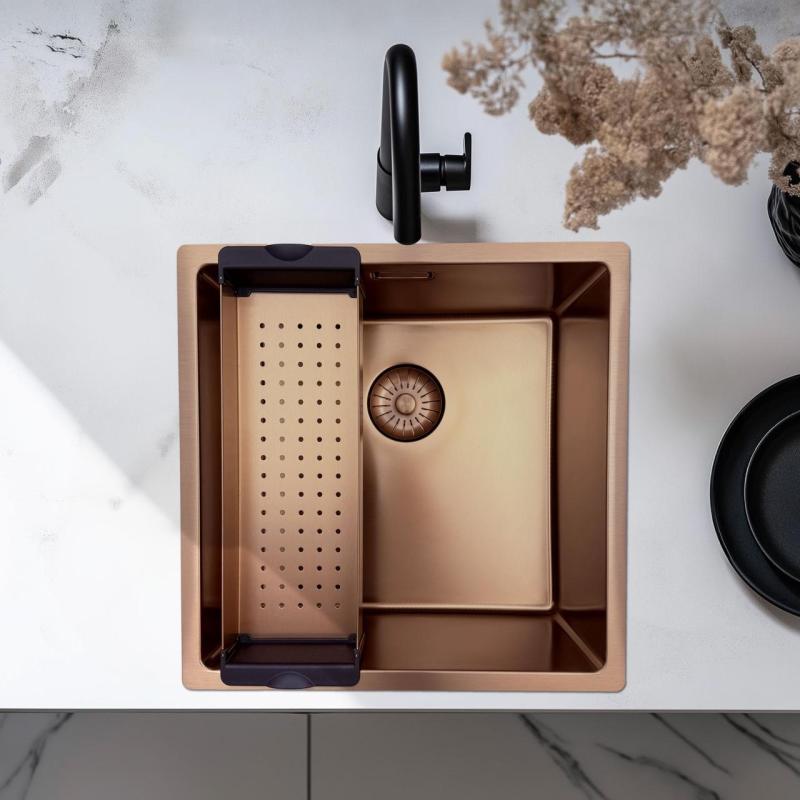 Pure.Sink Prestige wkład zlewozmywaka Miedź PPGCL40-62