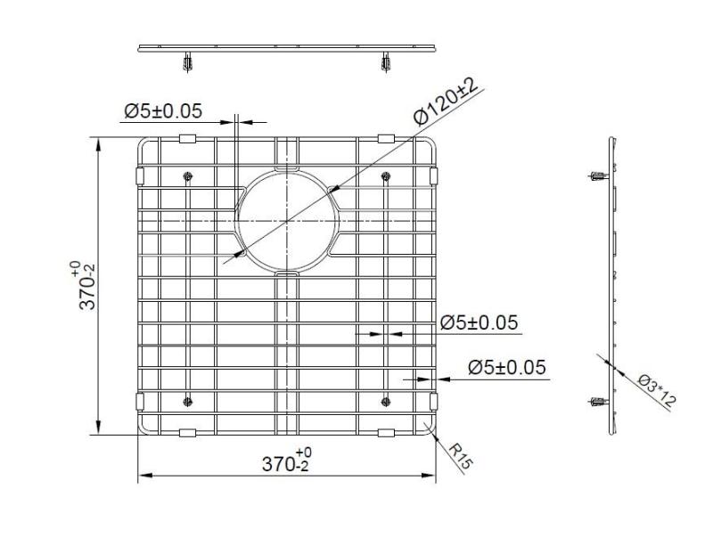 Pure.Sink Prestige dolny stojak 40 Złoty PPGGD40-60