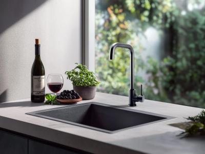 Pure.Sink Elite Steel Pure kran kuchenna PVD Gun Metal PS8010-61