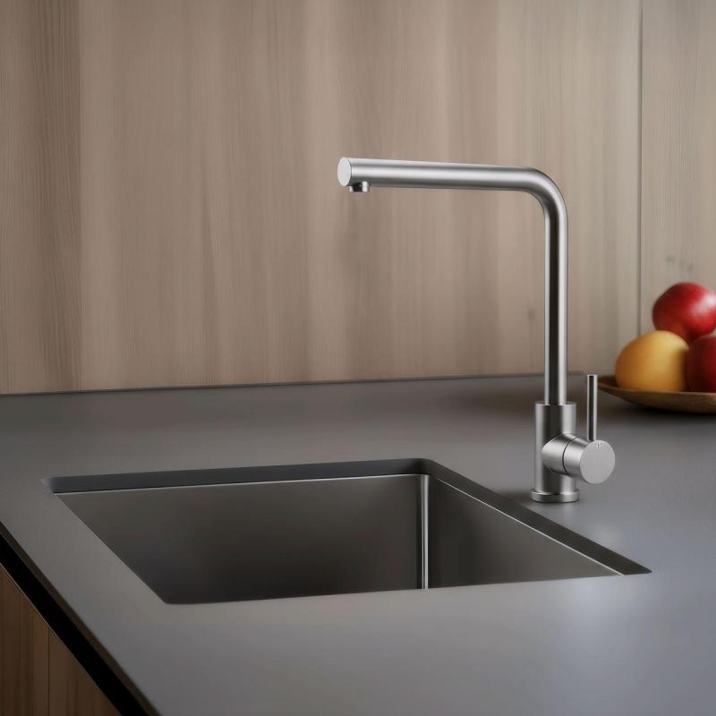 Pure.Sink Elite Steel Spark bateria kuchenna Stal nierdzewna PS8040-02