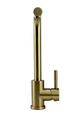 Pure.Sink Elite Steel Spark bateria kuchenna PVD Szczotkowane złoto PS8040-60