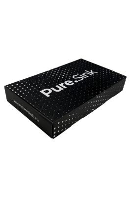 Pure.Sink Elite Steel Spark-S bateria kuchenna PVD Szczotkowane złoto z wyciąganą wylewką PS8041-60