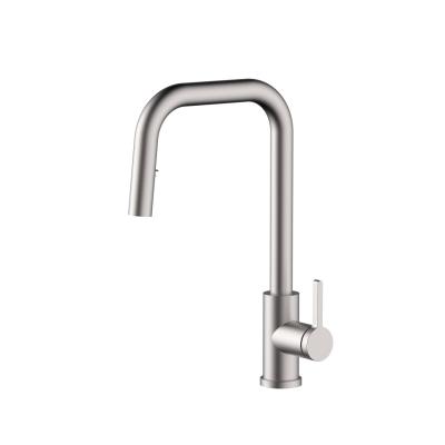 Pure.Sink Elite Steel Crystal-S bateria kuchenna ze Stali Nierdzewnej z wyciąganą wylewką PS8050-02