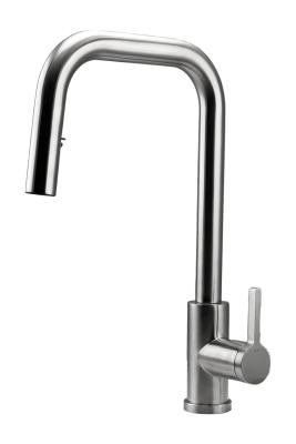 Pure.Sink Elite Steel Crystal-S bateria kuchenna ze Stali Nierdzewnej z wyciąganą wylewką PS8050-02