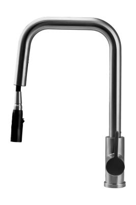 Pure.Sink Elite Steel Crystal-S bateria kuchenna ze Stali Nierdzewnej z wyciąganą wylewką PS8050-02