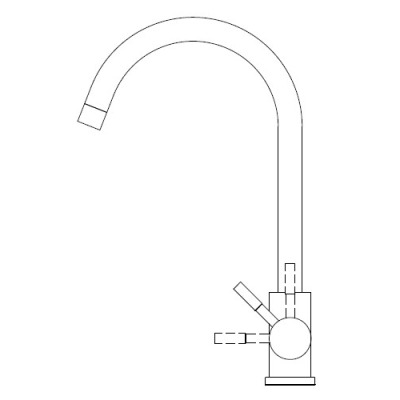 Pure.Sink Elite Steel Stream bateria kuchenna ze stali nierdzewnej PS8044-02