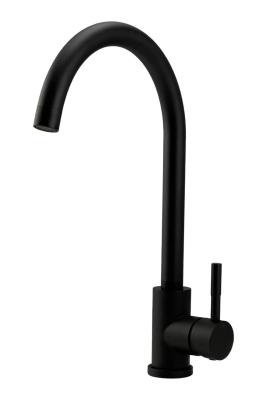 Pure.Sink Elite Steel Stream kran do kuchni Matowa czerń PS8044-10