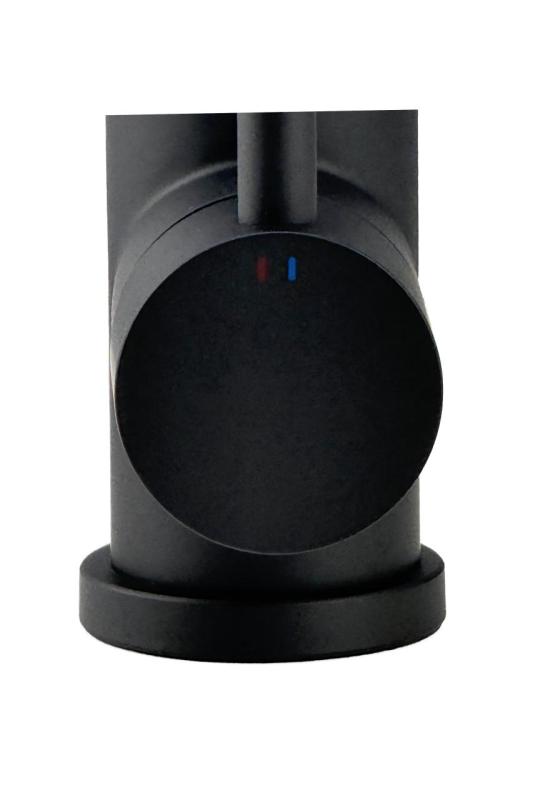 Pure.Sink Elite Steel Stream kran do kuchni Matowa czerń PS8044-10