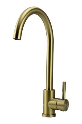 Pure.Sink Elite Steel Stream bateria kuchenna PVD szczotkowane złoto PS8044-60