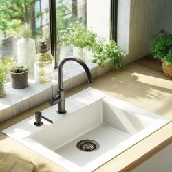 Dozownik do mydła Pure.Sink Elite Steel Shine PVD Gun Metal PS9010-61