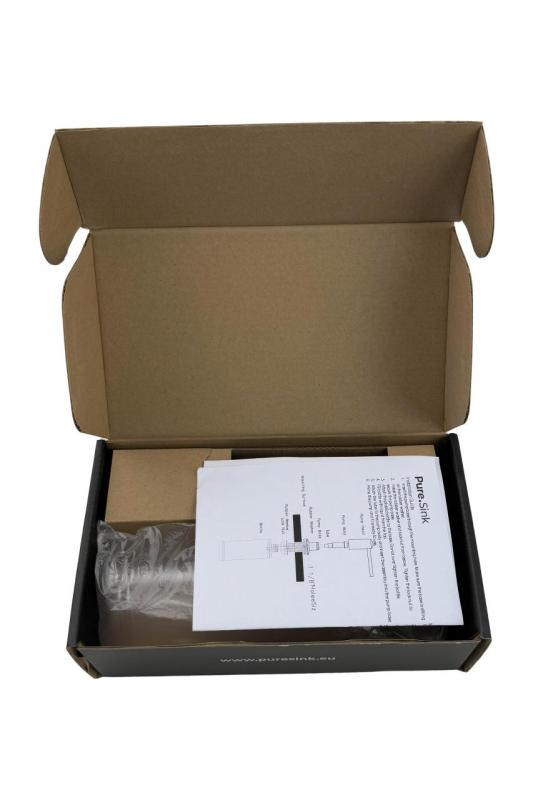 Dozownik do mydła Pure.Sink Elite Steel Shine PVD Gun Metal PS9010-61