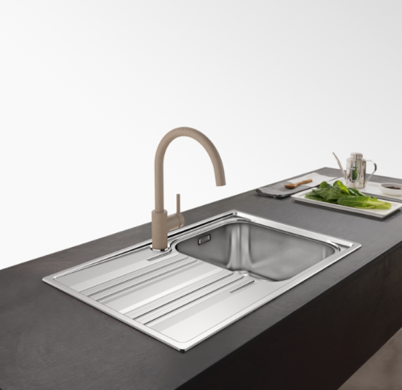 Franke Lina XL Baterie Kuchenna Beżowa Oyster z Obrotową Wylewką 115.0626.028