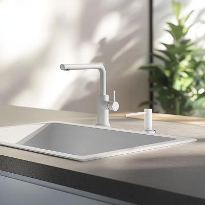 Franke Active wbudowany dozownik do mydła kuchennego granit Polar White Biały 112.0633.079