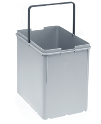Franke Prostokątne Wiadro z Tworzywa Sztucznego - 14 Litrów do Systemu Segregacji Odpadów Cube 40 133.0023.966