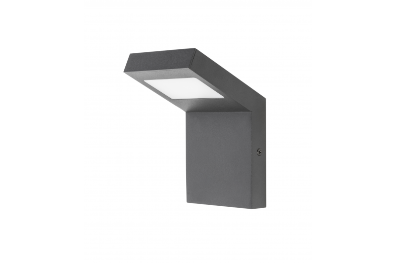 Lampa ogrodowa LONDON LED, 10W, 720lm, IP54, AC220-240V, 50/60Hz, 4000K, lampa ścienna, czarna