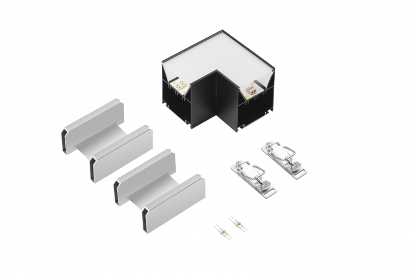 L VINEA przełącznik, LED, czarny