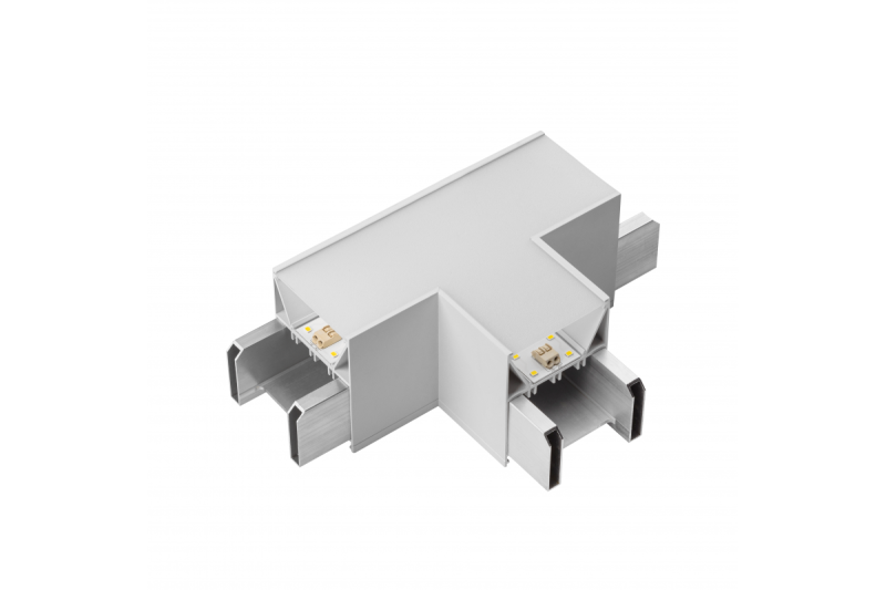 VINEA T-konektor, LED, biały