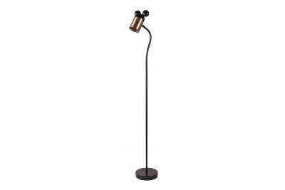 Lampa podłogowa MOUSE, 0086, max.250V, 50/60Hz, 1*E27, max.25 W, IP20, śred. 8 cm, czarno/złota