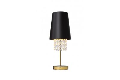 Lampa stołowa NESTO 3, 6090, AC220-240V, 50/60Hz, 1*E27, max.40W, śred. 20 cm, czarny/złoty