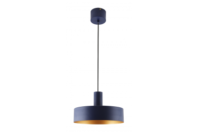Lampa sufitowa SELVIA II, 6010, max. 250V, 50/60Hz, 1*E27, max.40 W, IP20, śred. 30 cm, granatowa