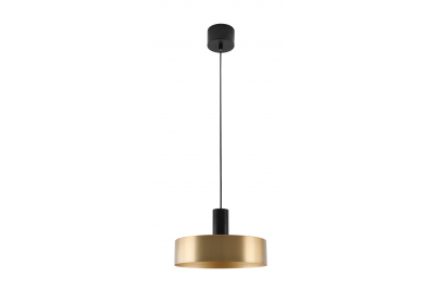 Lampa sufitowa SELVIA II, 6072, max. 250V, 50/60Hz, 1*E27, max.40 W, IP20, śred. 30 cm, złoto-czarna
