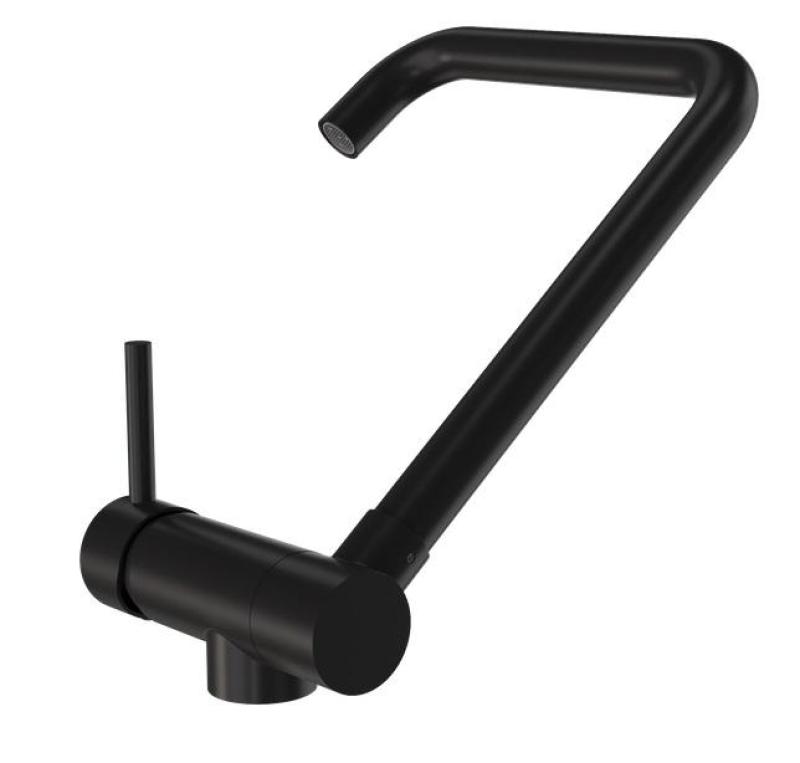 Graniteland Serenity Bateria Kuchenna Czarna z Składaną Wylewką 1208969533