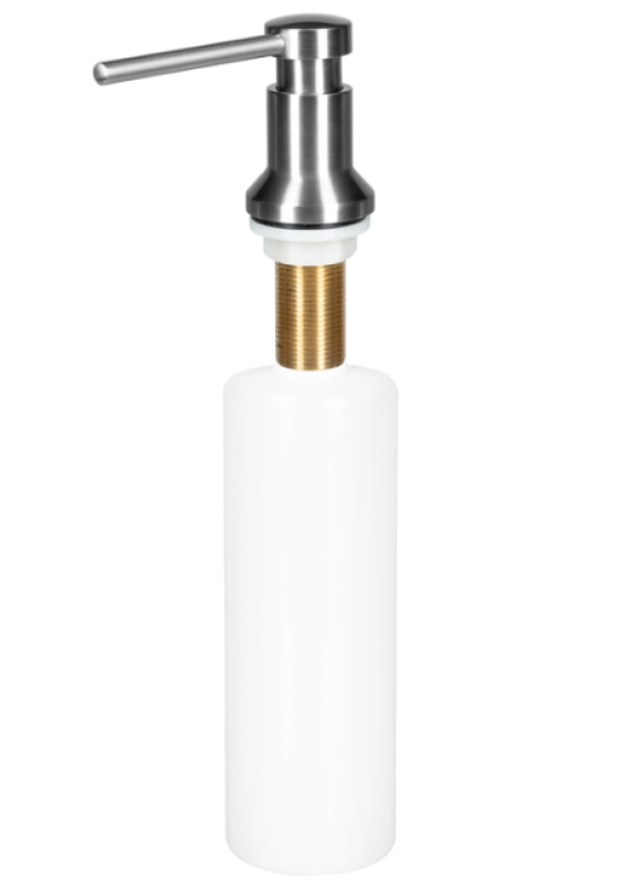 Ausmann Turt Wbudowany Dozownik Mydła ze Stali Nierdzewnej, napełniany od góry, 1208969719