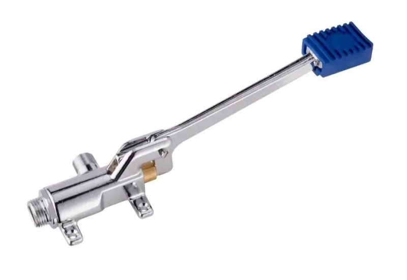 PB Pedal Line Pedał nożny chromowany do montażu na podłodze lub ścianie 1208969729