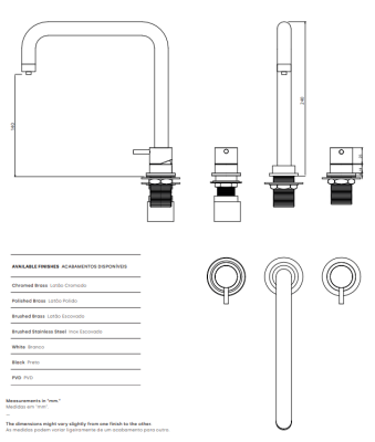 Waterevolution Flow 3-otworowa kuchenna bateria kątowa z obrotową wylewką i przyłączem do filtrowanej wody chrom T152H01