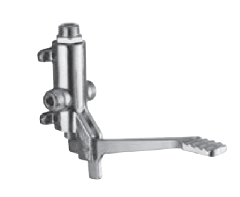 PB Pedal Line Kran nożny chromowany do montażu na ścianie 1208969754