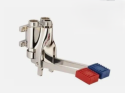 PB Pedal Line Podwójna Wylewka na Ścianę Chromowana 1208969759