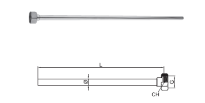 PB Przewód Przyłączeniowy Rura do Kran RVS 1208969840