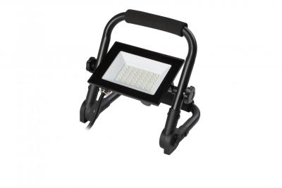 NELI Przenośny Reflektor, LED, 30W, 2700lm, 6400K, AC220-240V, IP65, 1,5m kabel