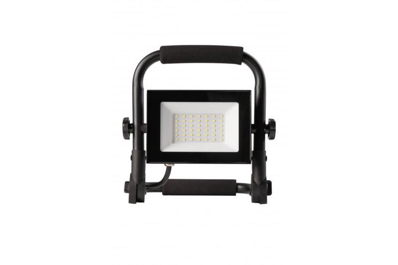 NELI Przenośny Reflektor, LED, 30W, 2700lm, 6400K, AC220-240V, IP65, 1,5m kabel