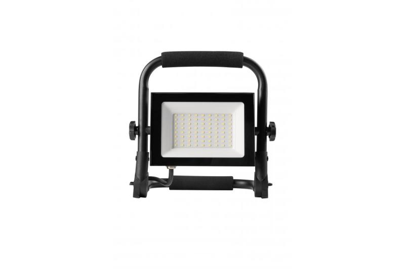 NELI Przenośna lampa reflektorowa, LED, 50W, 4500lm, 6400K, AC220-240V, IP65, kabel 1,5m