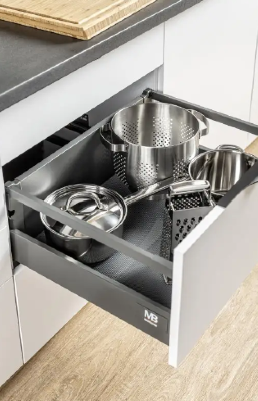 Dekoracyjna mata antypoślizgowa do kuchni, biała, 480x5000mm, 1208969952.