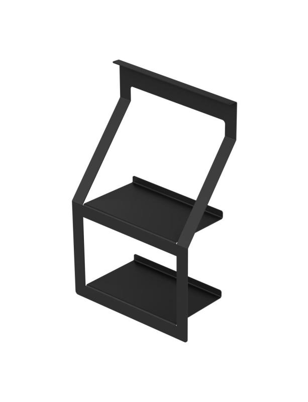 Epka Luxion Zestaw Relingów Kuchennych 100 cm z Akcesoriami Metalowymi z Ukrytym Mocowaniem Czarny 1208969984