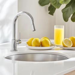 Banka U18380 Nierdzewna okrągła umywalka 45 cm Podblatowa 1208970056