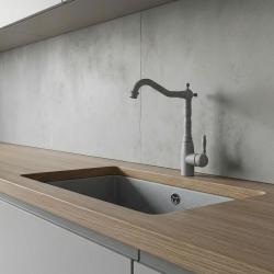 Graniteland Verve Bateria Kuchenna Szara z Obracalną Wylewką 1208970703