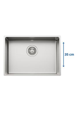 Foster L35 Speciale 35 cm długa zlewozmywak ze stali nierdzewnej 50 x 35 cm podwieszany 1208970723.